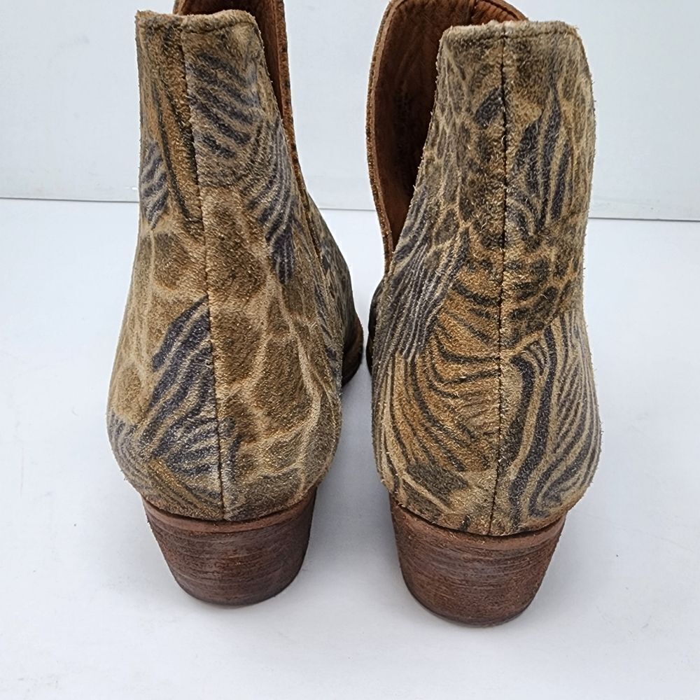 Free People Animal Charm Leather Bootie, Women's 5.5 - Picture 4 of 8